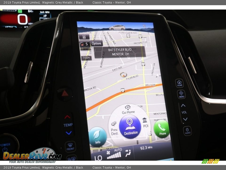 2019 Toyota Prius Limited Magnetic Grey Metallic / Black Photo #15