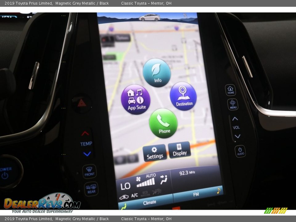 2019 Toyota Prius Limited Magnetic Grey Metallic / Black Photo #16