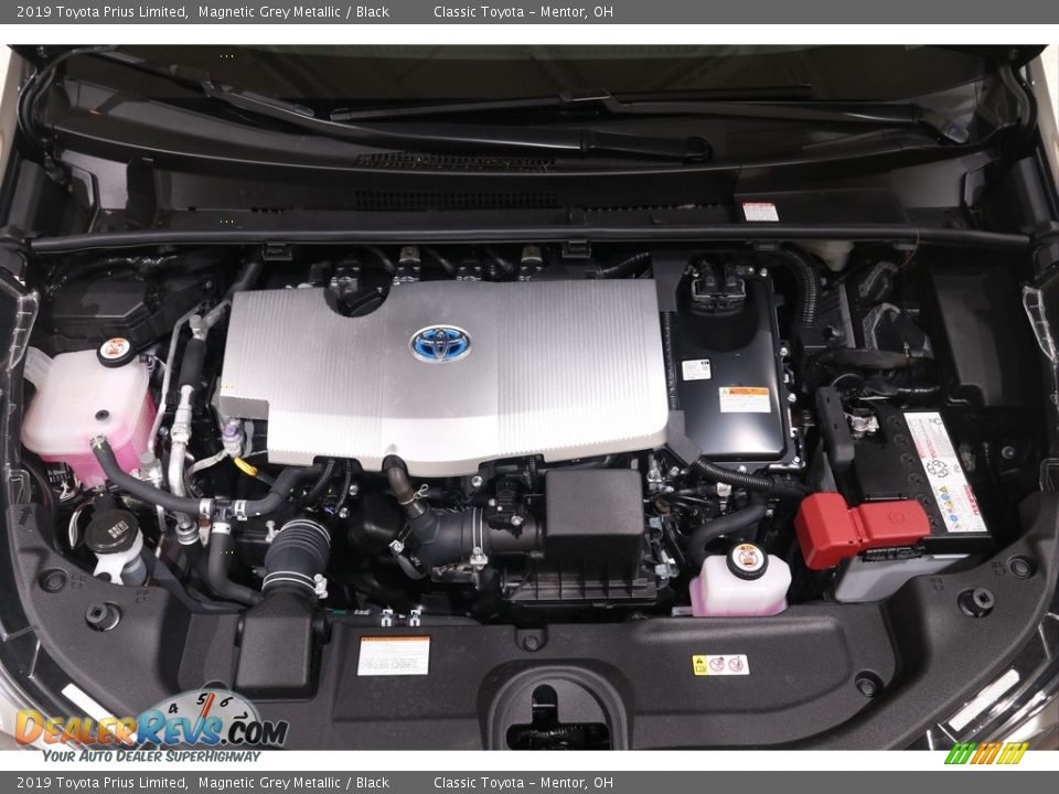 2019 Toyota Prius Limited Magnetic Grey Metallic / Black Photo #24