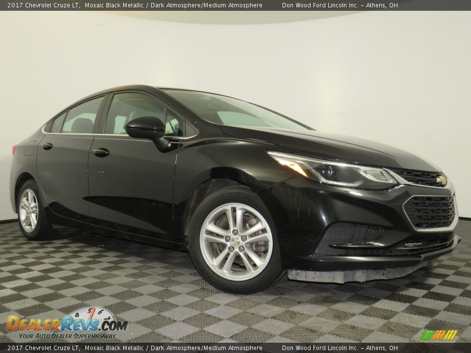 2017 Chevrolet Cruze LT Mosaic Black Metallic / Dark Atmosphere/Medium Atmosphere Photo #1