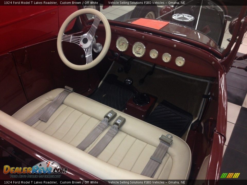 Off White Interior - 1924 Ford Model T Lakes Roadster Photo #3
