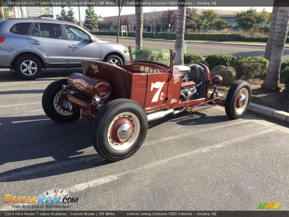 1924 Ford Model T Lakes Roadster Custom Brown / Off White Photo #9