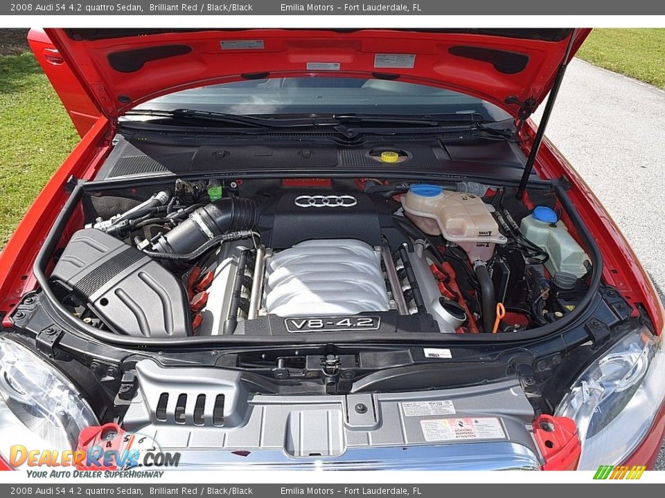 2008 Audi S4 4.2 quattro Sedan 4.2 Liter DOHC 40-Valve VVT V8 Engine Photo #62