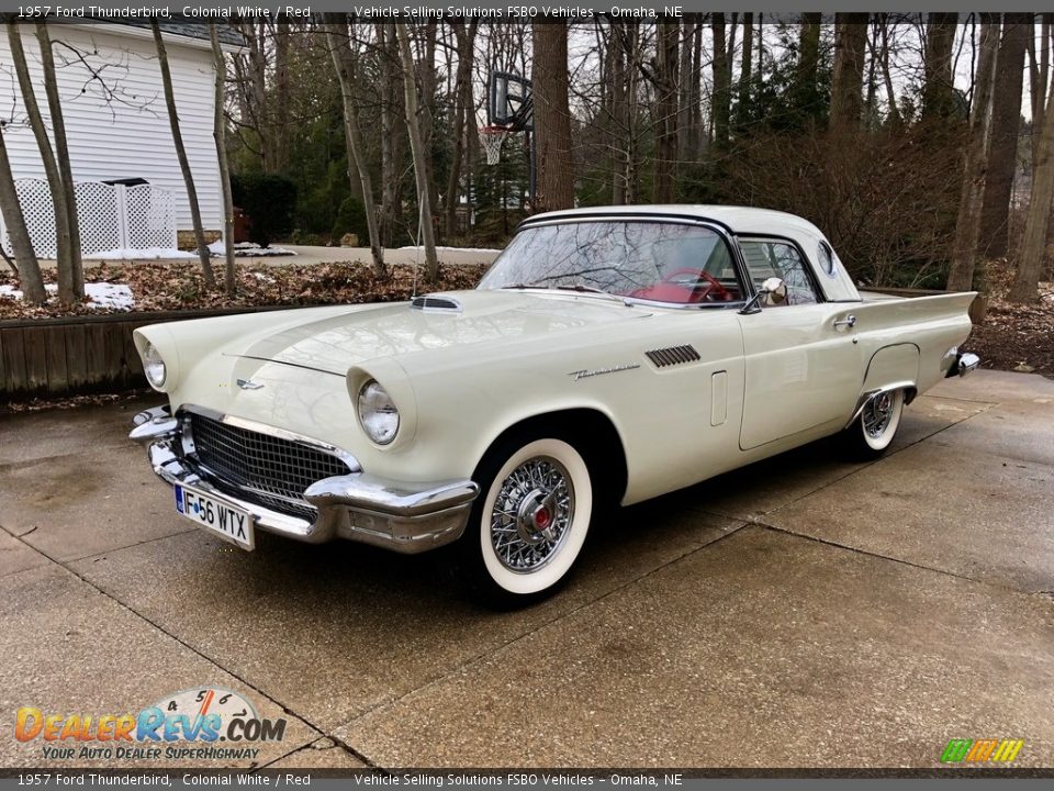 Front 3/4 View of 1957 Ford Thunderbird  Photo #1