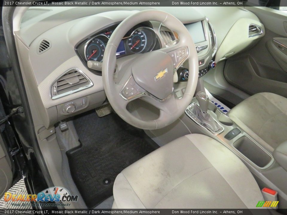 2017 Chevrolet Cruze LT Mosaic Black Metallic / Dark Atmosphere/Medium Atmosphere Photo #18