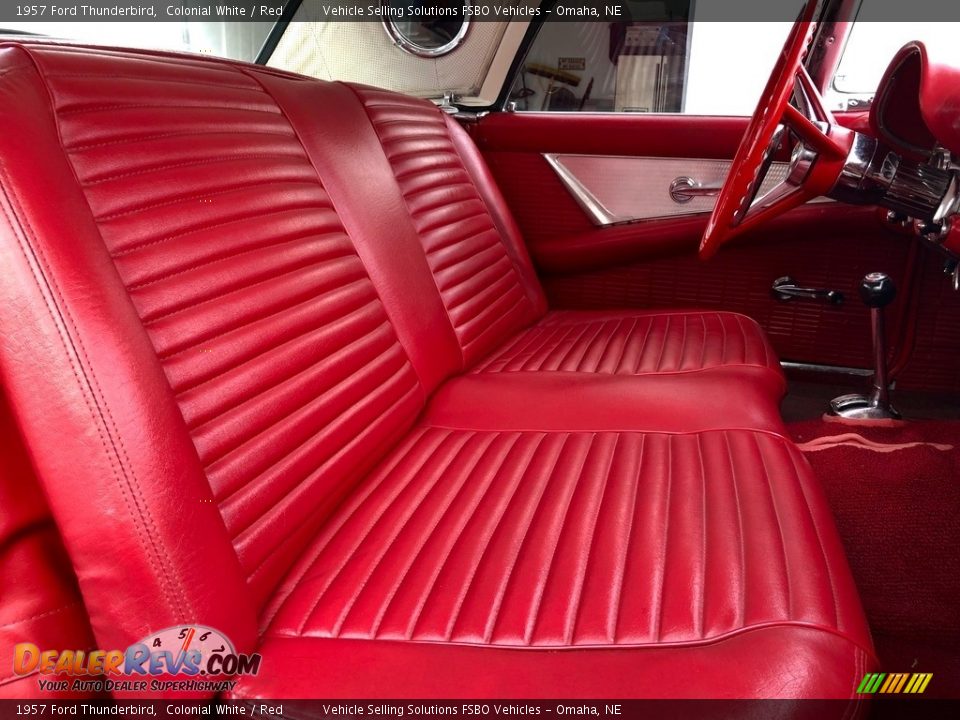 Front Seat of 1957 Ford Thunderbird  Photo #7