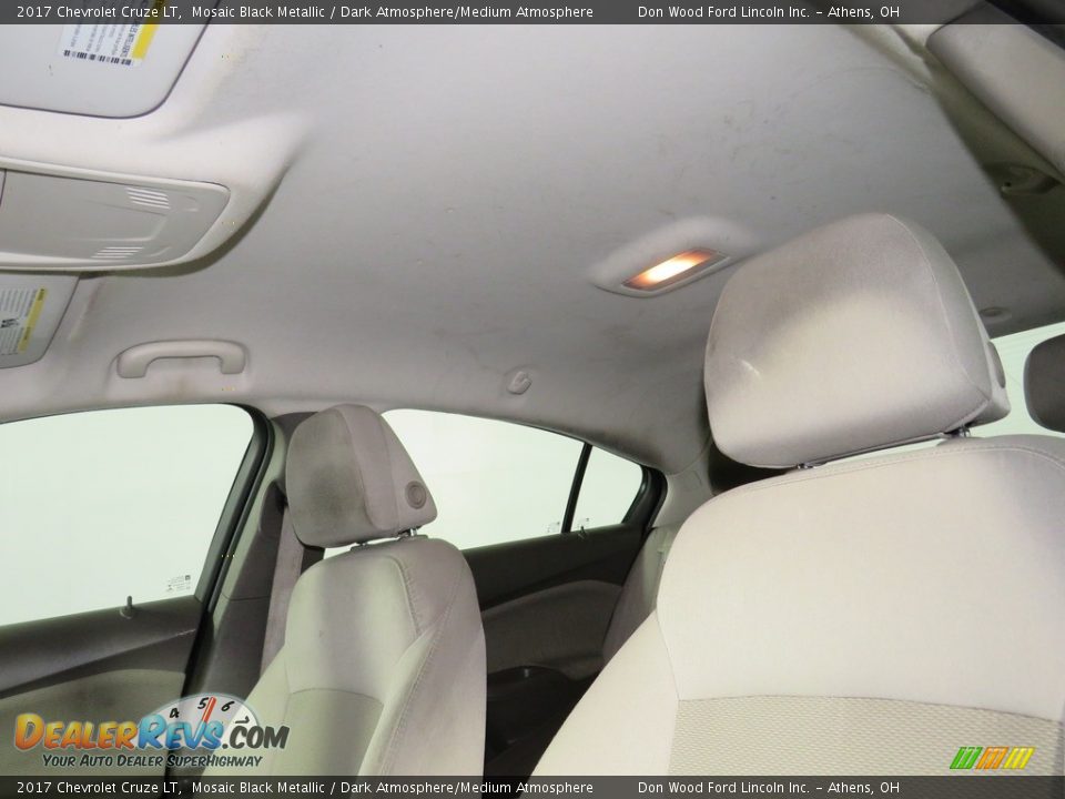 2017 Chevrolet Cruze LT Mosaic Black Metallic / Dark Atmosphere/Medium Atmosphere Photo #31
