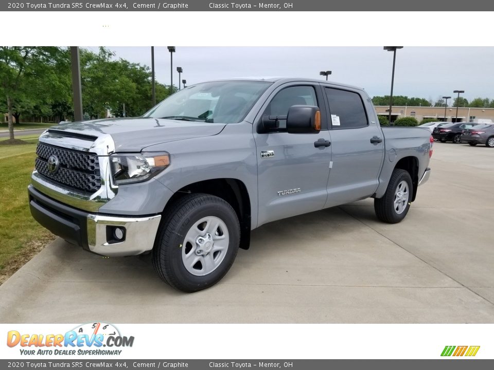 2020 Toyota Tundra SR5 CrewMax 4x4 Cement / Graphite Photo #1