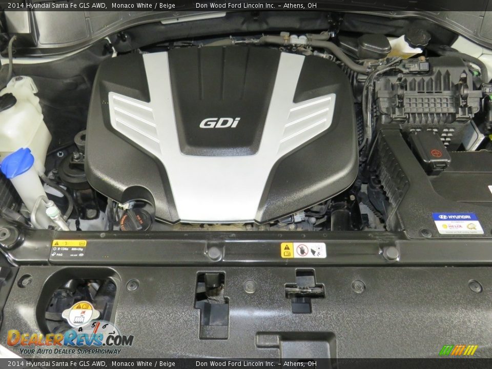 2014 Hyundai Santa Fe GLS AWD 3.3 Liter GDI DOHC 24-Valve CVVT V6 Engine Photo #6