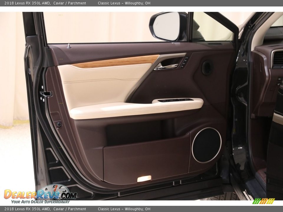2018 Lexus RX 350L AWD Caviar / Parchment Photo #4