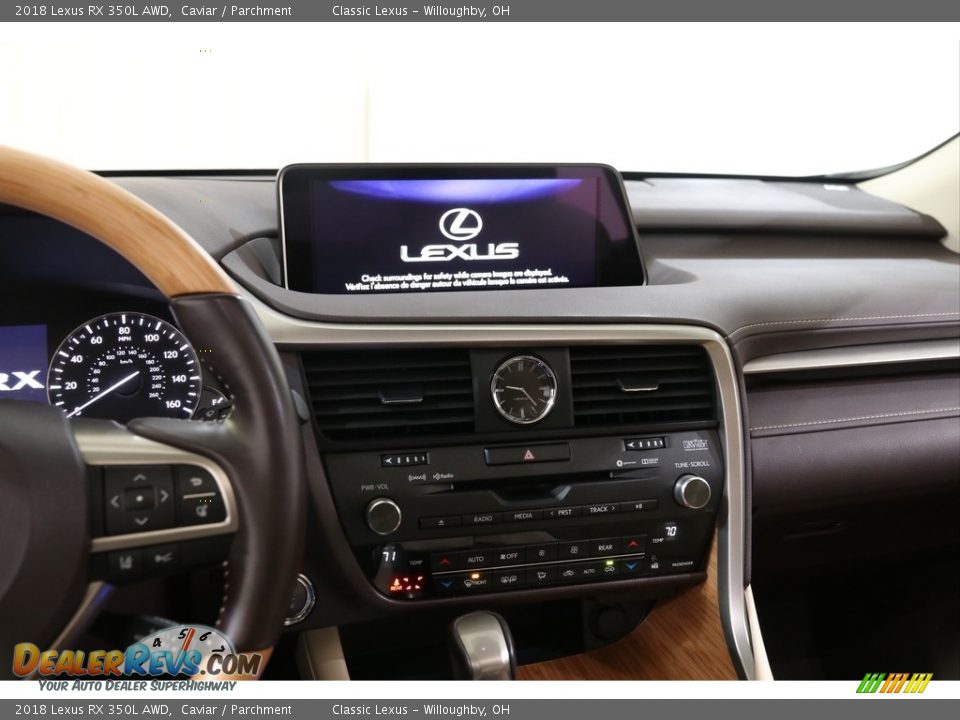 2018 Lexus RX 350L AWD Caviar / Parchment Photo #9