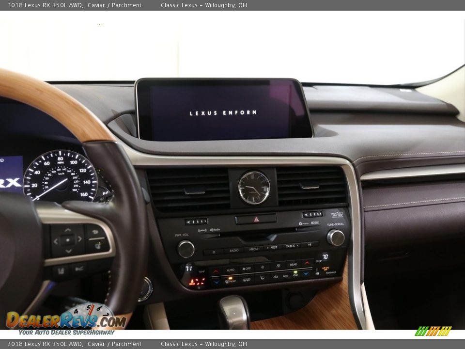 2018 Lexus RX 350L AWD Caviar / Parchment Photo #10