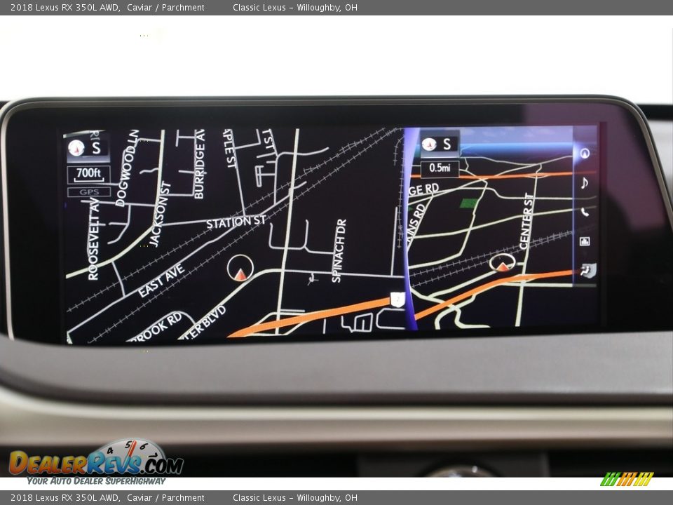 2018 Lexus RX 350L AWD Caviar / Parchment Photo #11