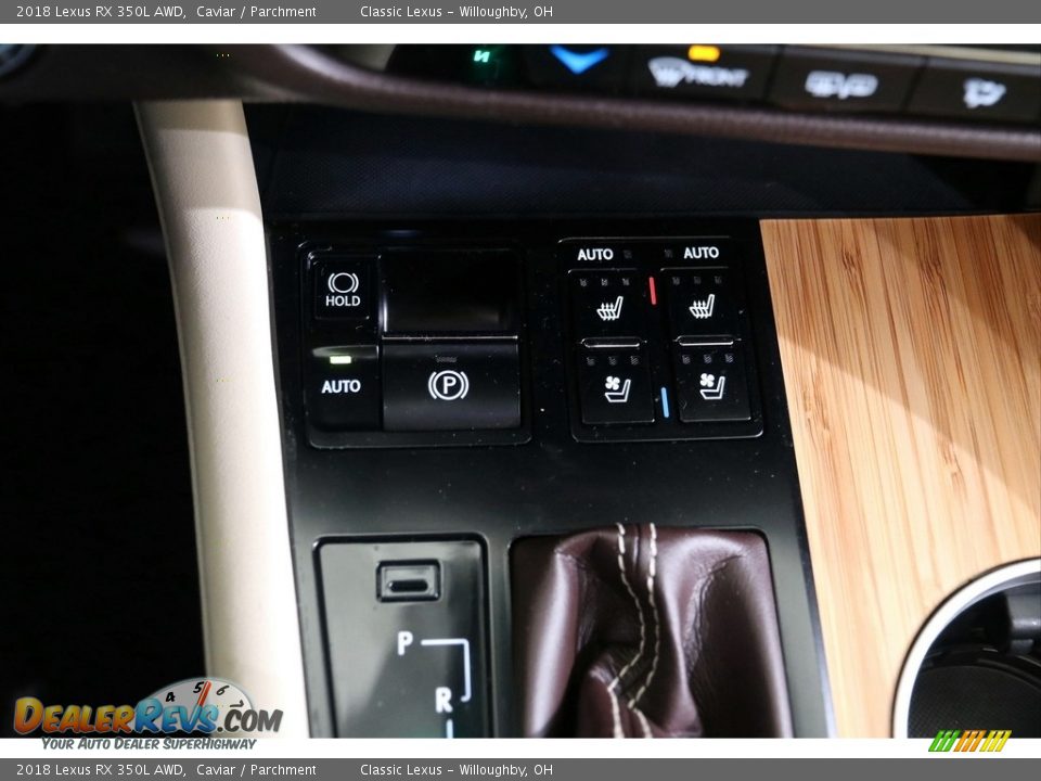 2018 Lexus RX 350L AWD Caviar / Parchment Photo #18