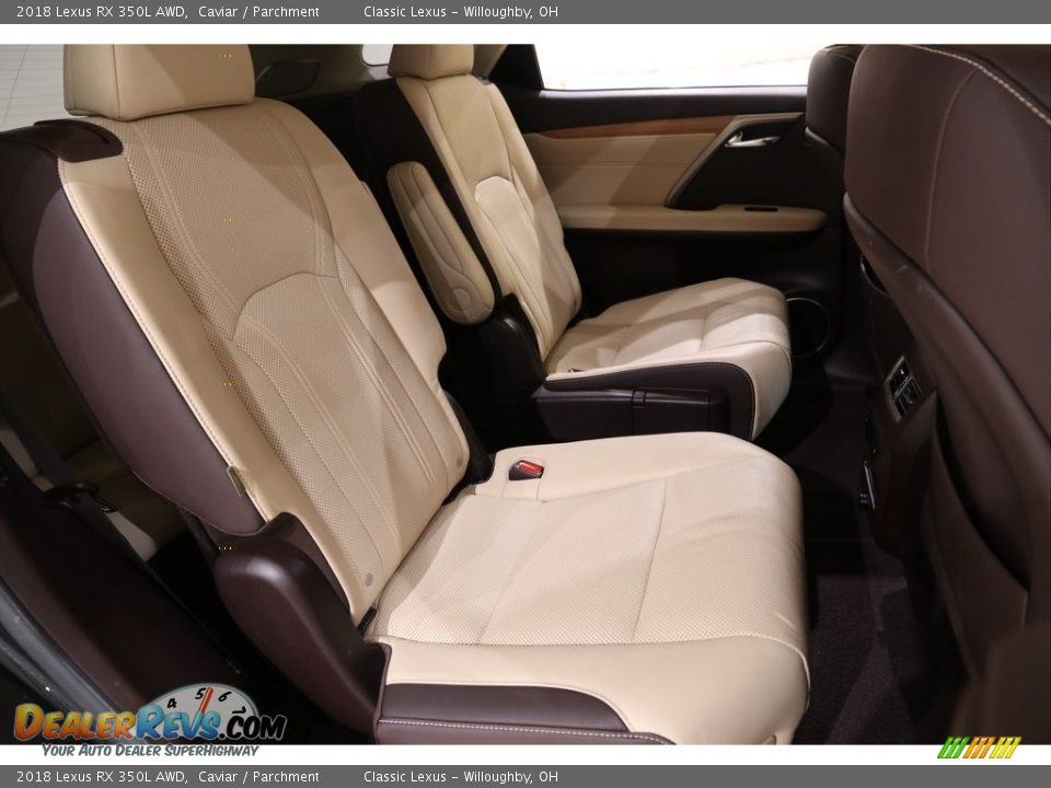 2018 Lexus RX 350L AWD Caviar / Parchment Photo #20