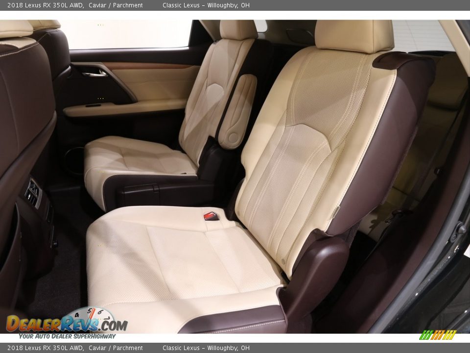 2018 Lexus RX 350L AWD Caviar / Parchment Photo #21