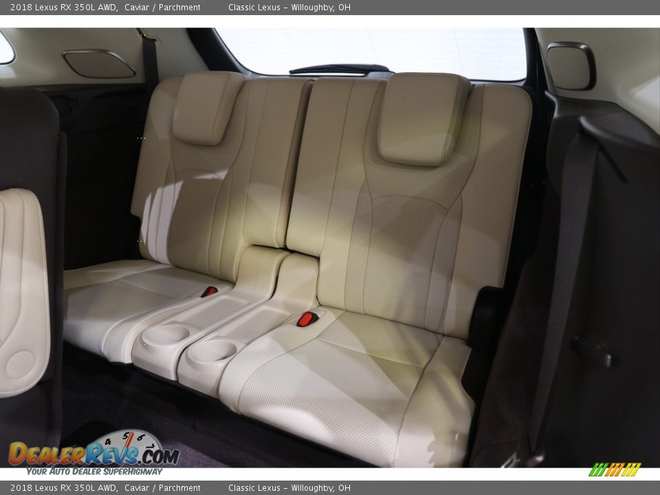 2018 Lexus RX 350L AWD Caviar / Parchment Photo #22