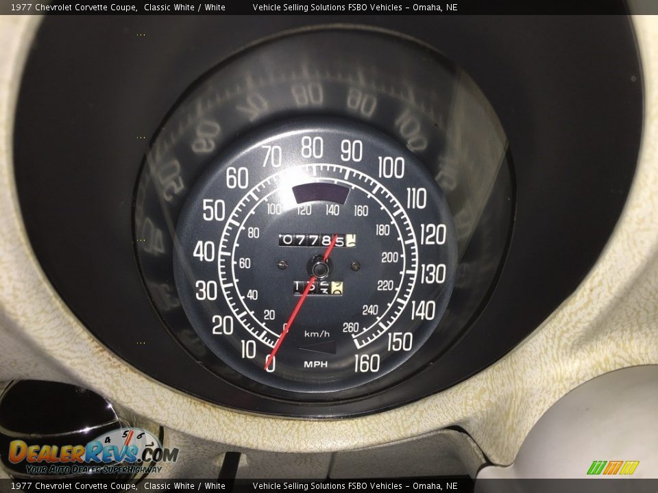 1977 Chevrolet Corvette Coupe Gauges Photo #13