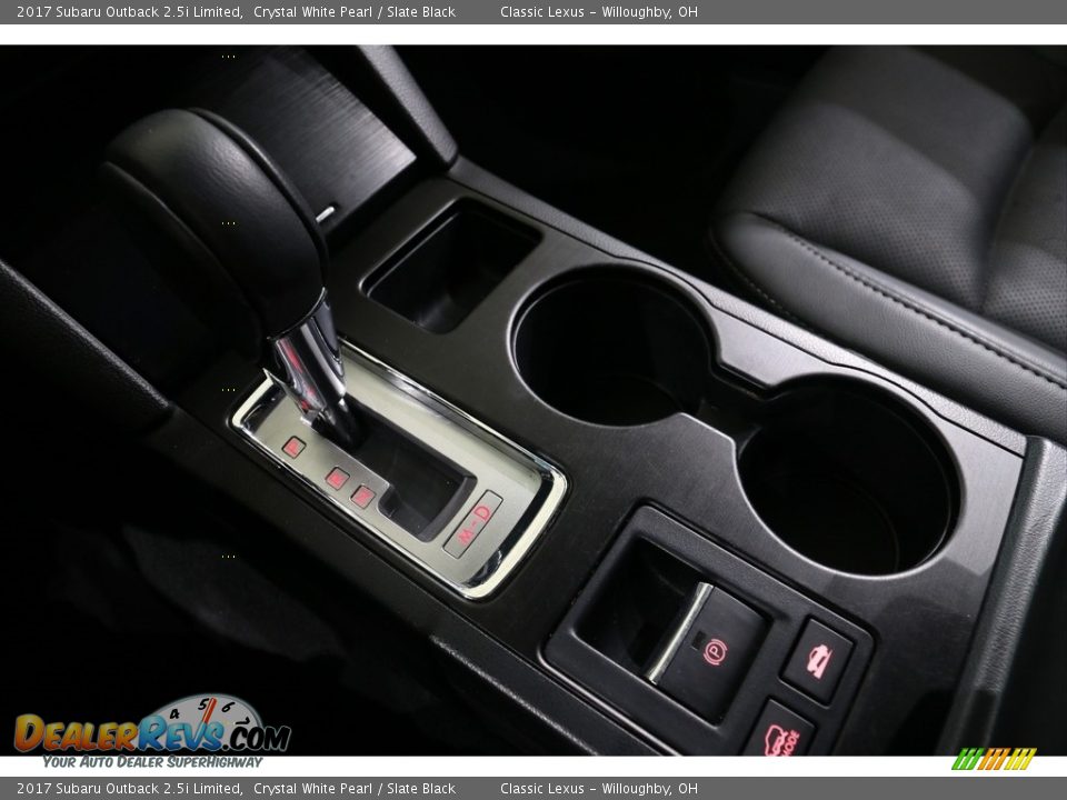 2017 Subaru Outback 2.5i Limited Crystal White Pearl / Slate Black Photo #12