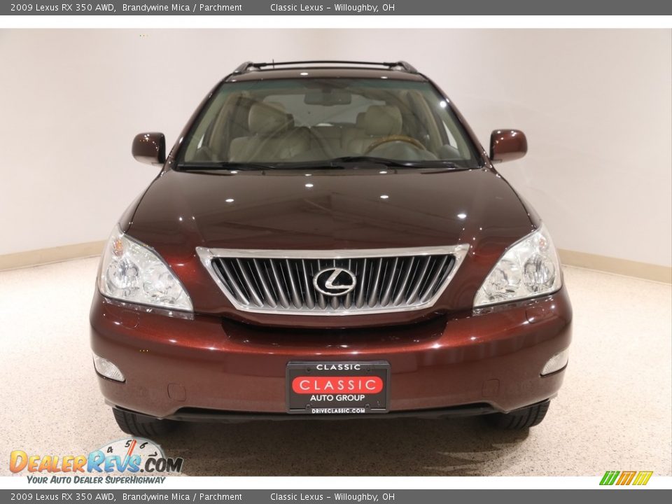 2009 Lexus RX 350 AWD Brandywine Mica / Parchment Photo #2