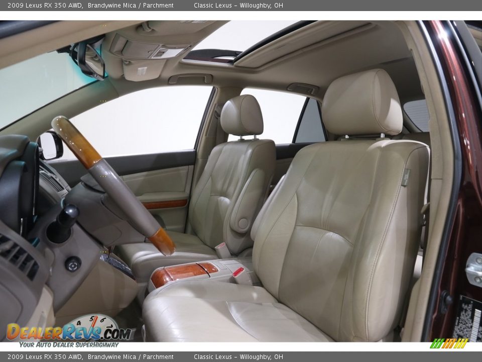 2009 Lexus RX 350 AWD Brandywine Mica / Parchment Photo #8