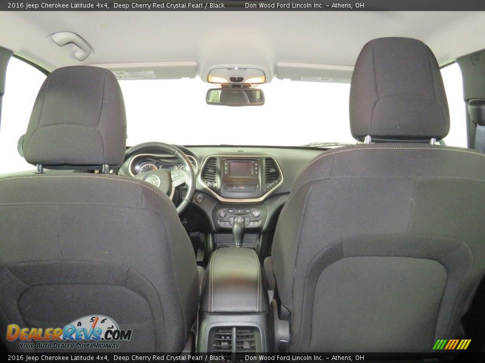 2016 Jeep Cherokee Latitude 4x4 Deep Cherry Red Crystal Pearl / Black Photo #14