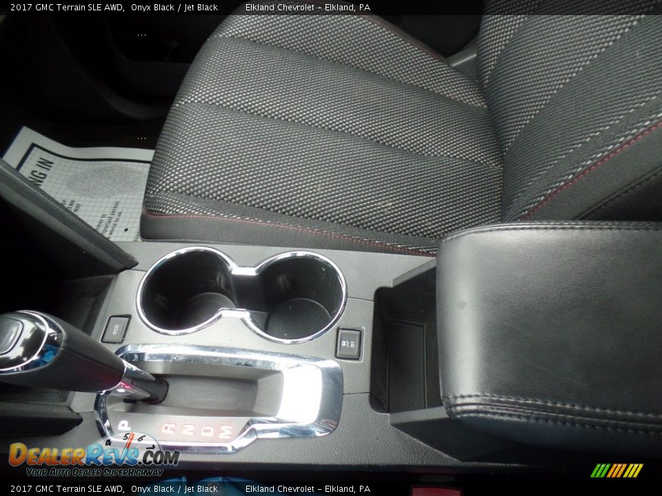2017 GMC Terrain SLE AWD Onyx Black / Jet Black Photo #29
