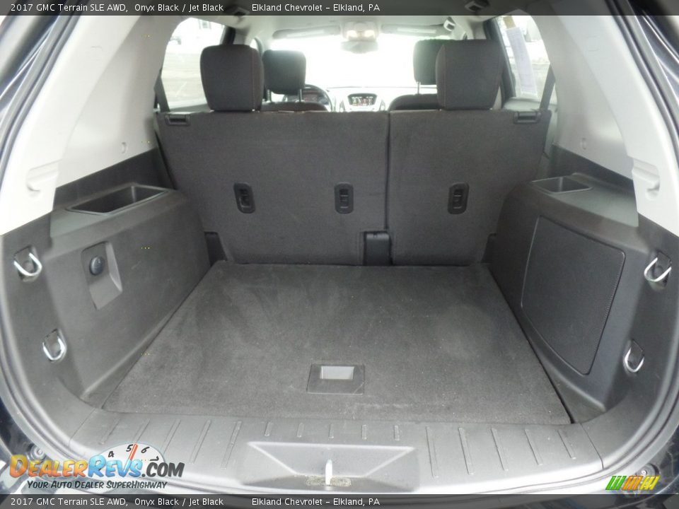 2017 GMC Terrain SLE AWD Onyx Black / Jet Black Photo #32