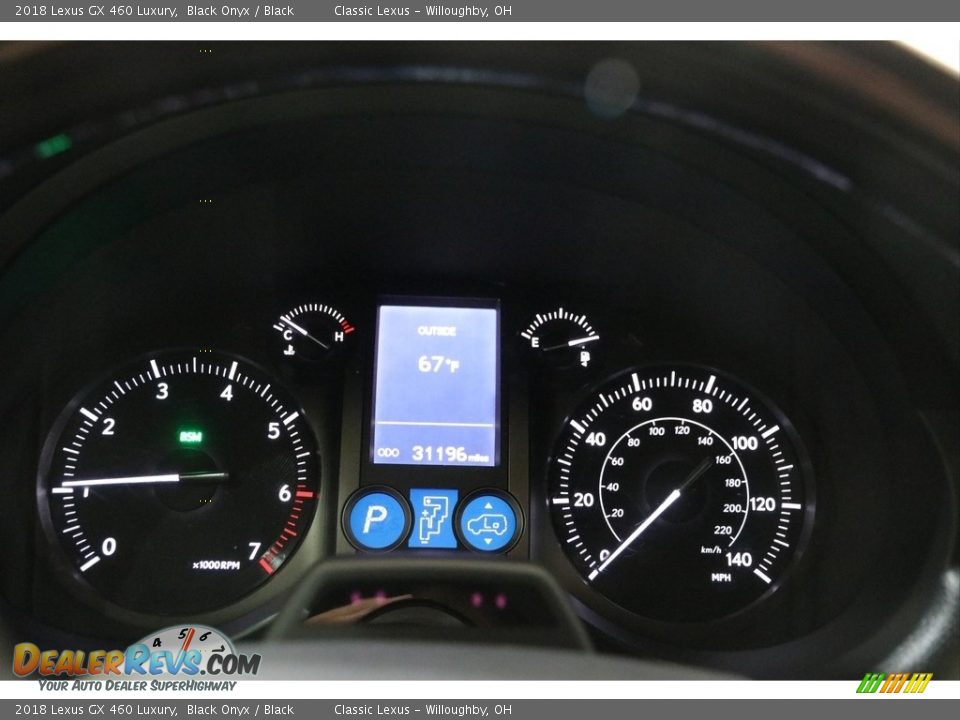 2018 Lexus GX 460 Luxury Gauges Photo #9