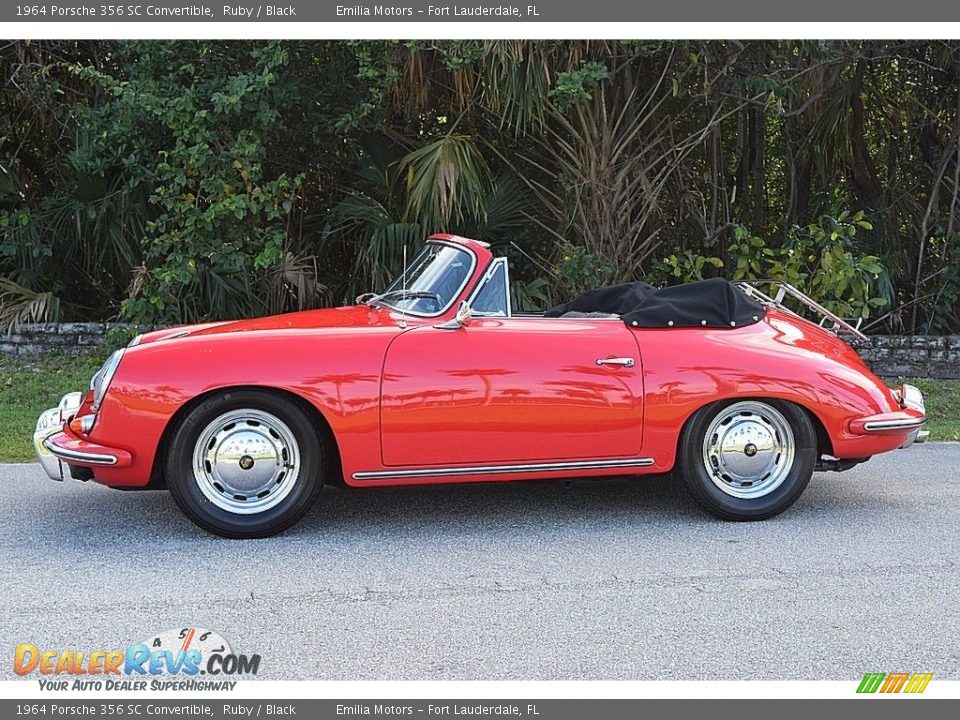 Ruby 1964 Porsche 356 SC Convertible Photo #2