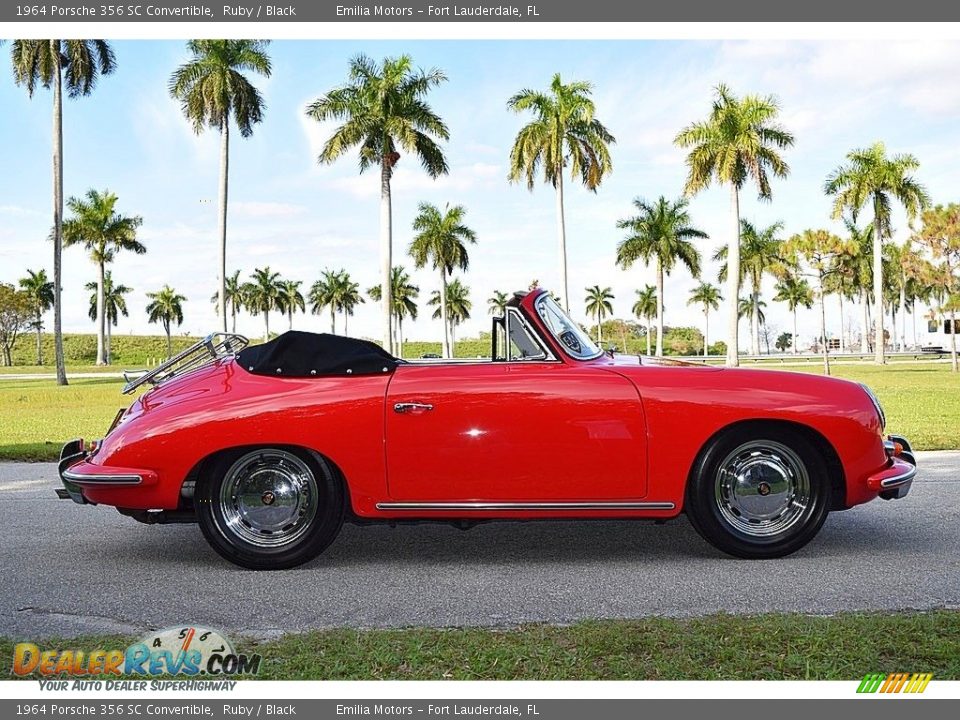 Ruby 1964 Porsche 356 SC Convertible Photo #4