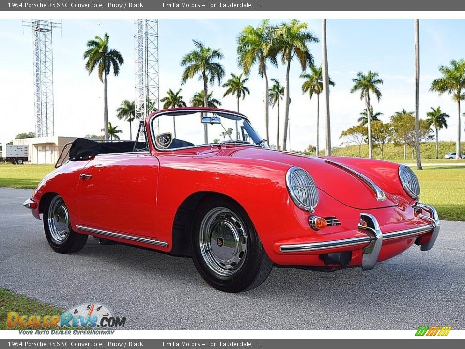 Ruby 1964 Porsche 356 SC Convertible Photo #8