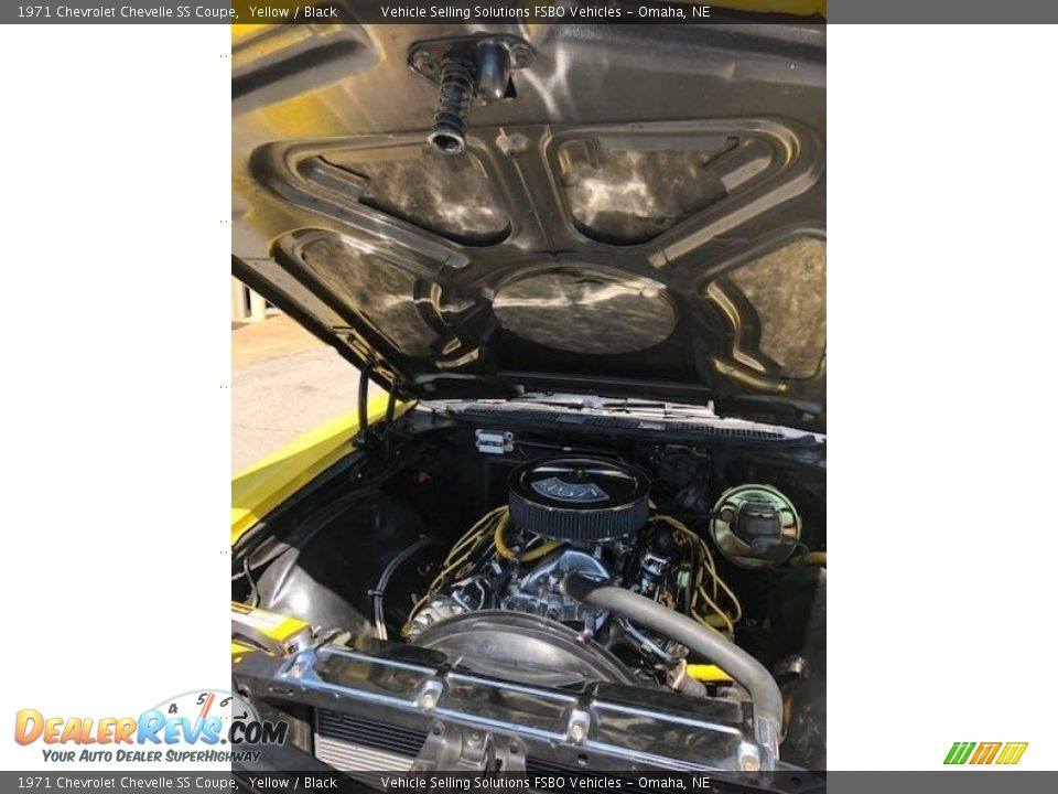 1971 Chevrolet Chevelle SS Coupe Yellow / Black Photo #19