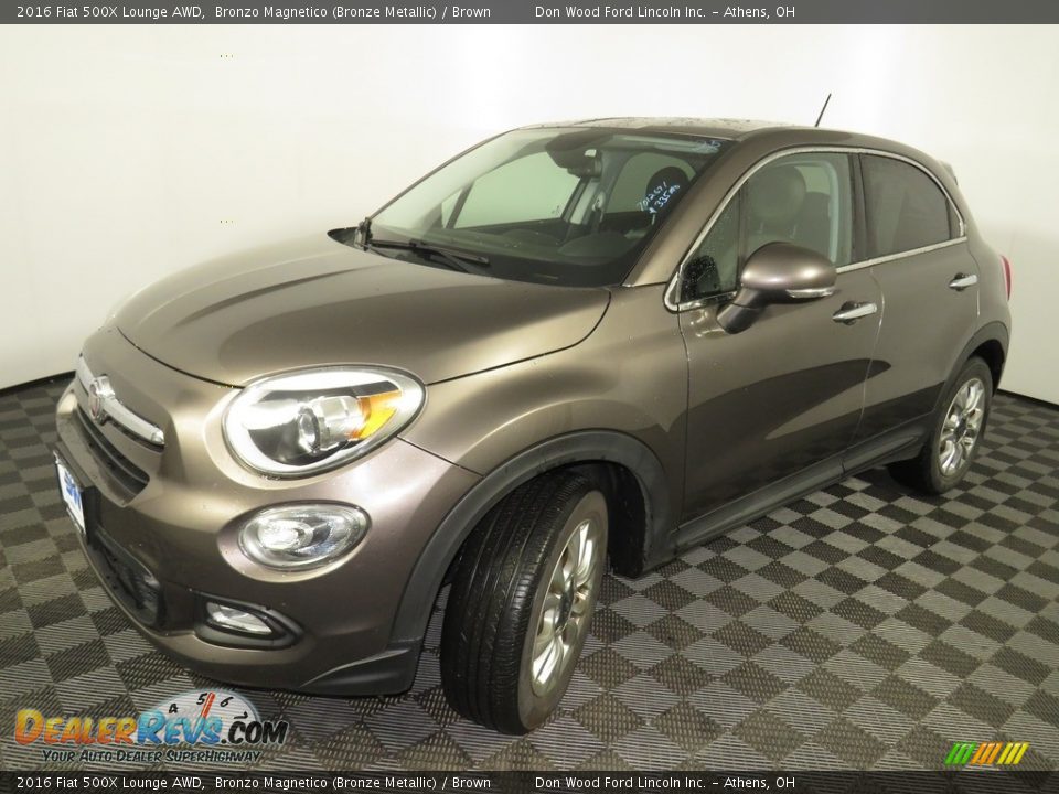 Bronzo Magnetico (Bronze Metallic) 2016 Fiat 500X Lounge AWD Photo #7