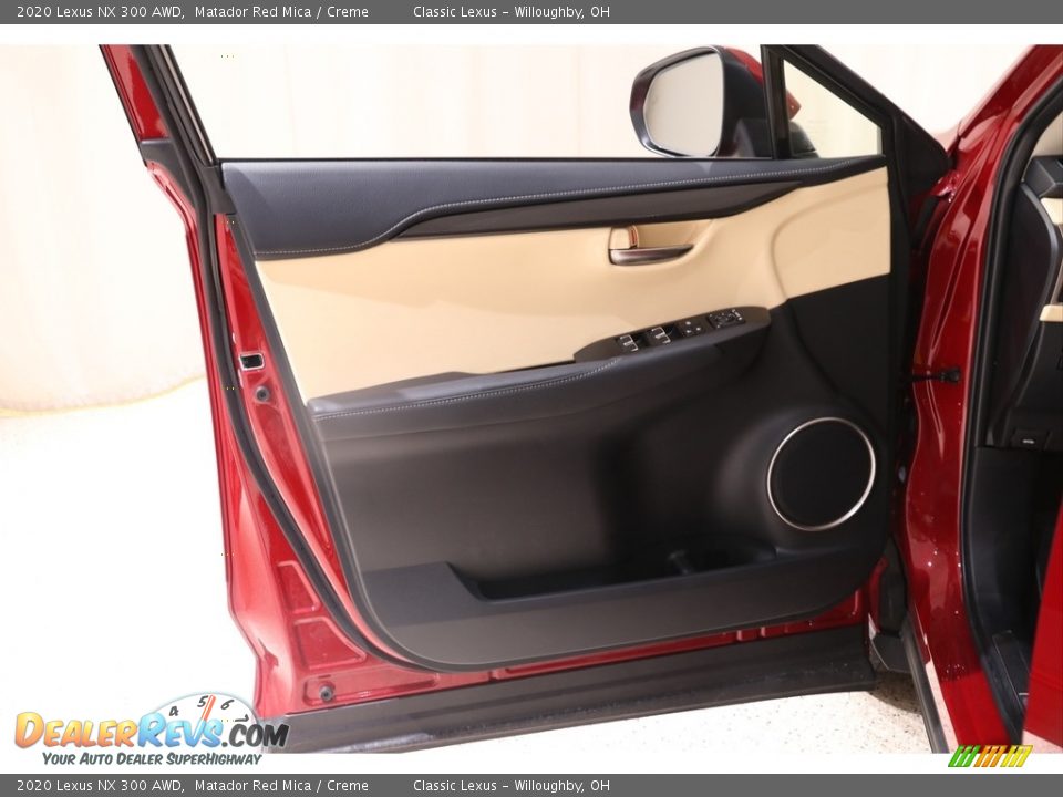 2020 Lexus NX 300 AWD Matador Red Mica / Creme Photo #4