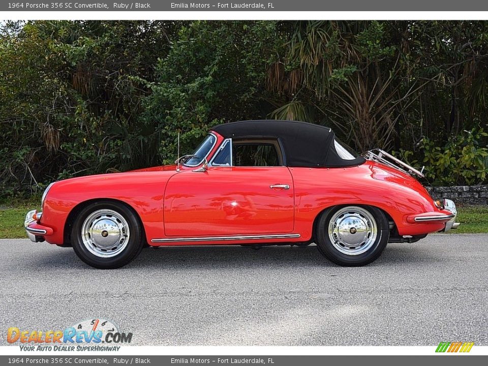 Ruby 1964 Porsche 356 SC Convertible Photo #20