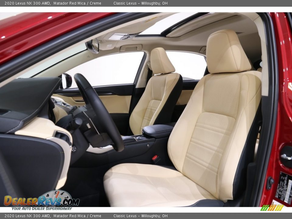 2020 Lexus NX 300 AWD Matador Red Mica / Creme Photo #5