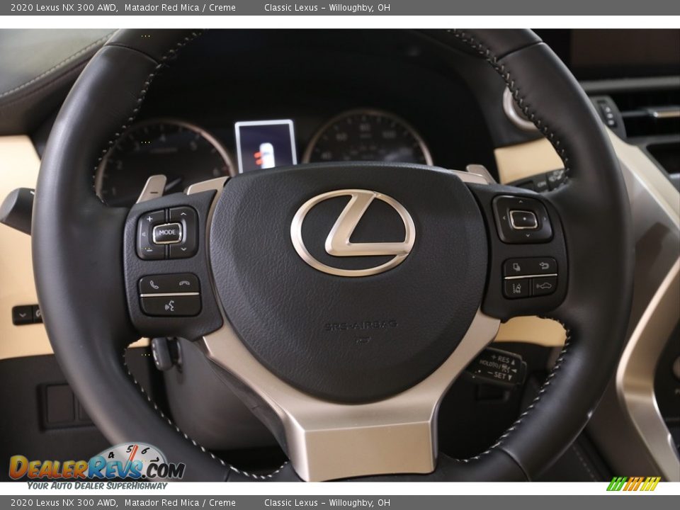 2020 Lexus NX 300 AWD Matador Red Mica / Creme Photo #6