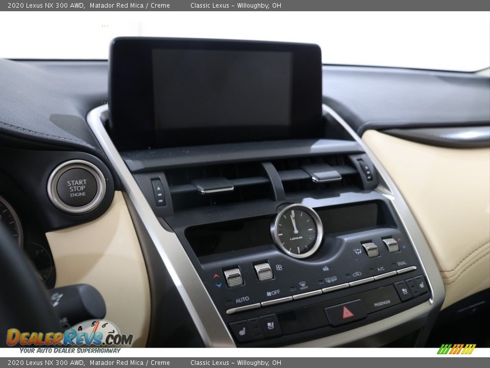 2020 Lexus NX 300 AWD Matador Red Mica / Creme Photo #8