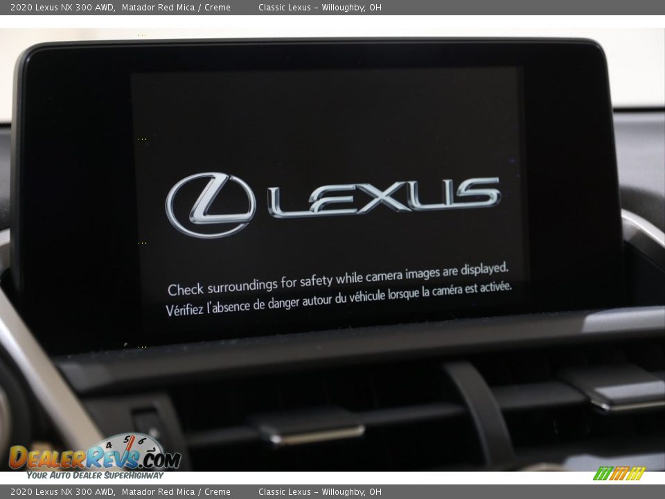 2020 Lexus NX 300 AWD Matador Red Mica / Creme Photo #9