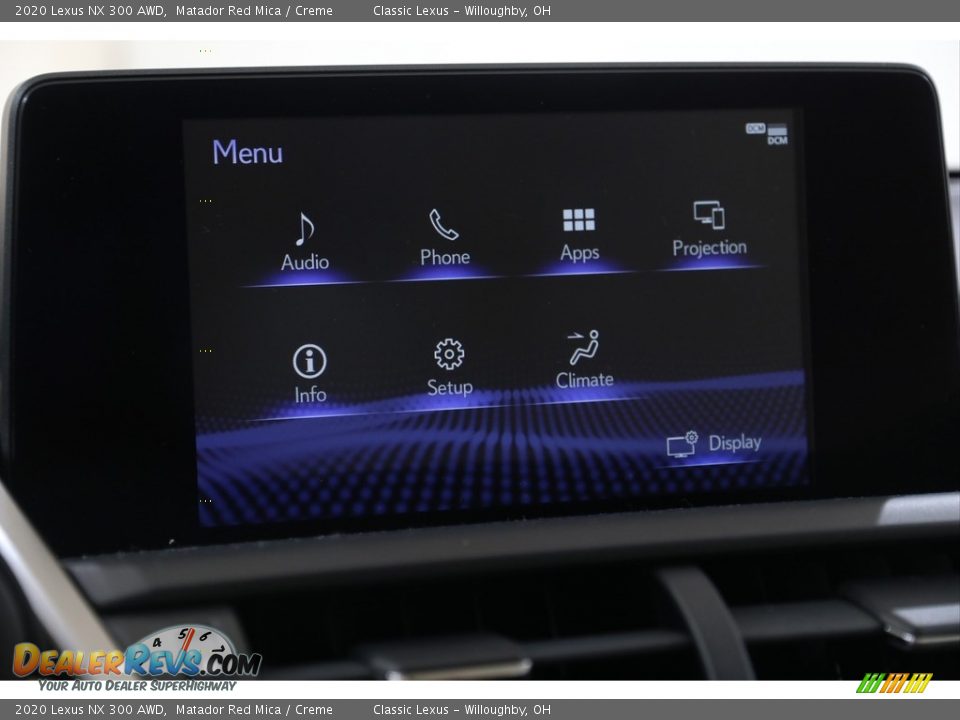 2020 Lexus NX 300 AWD Matador Red Mica / Creme Photo #10