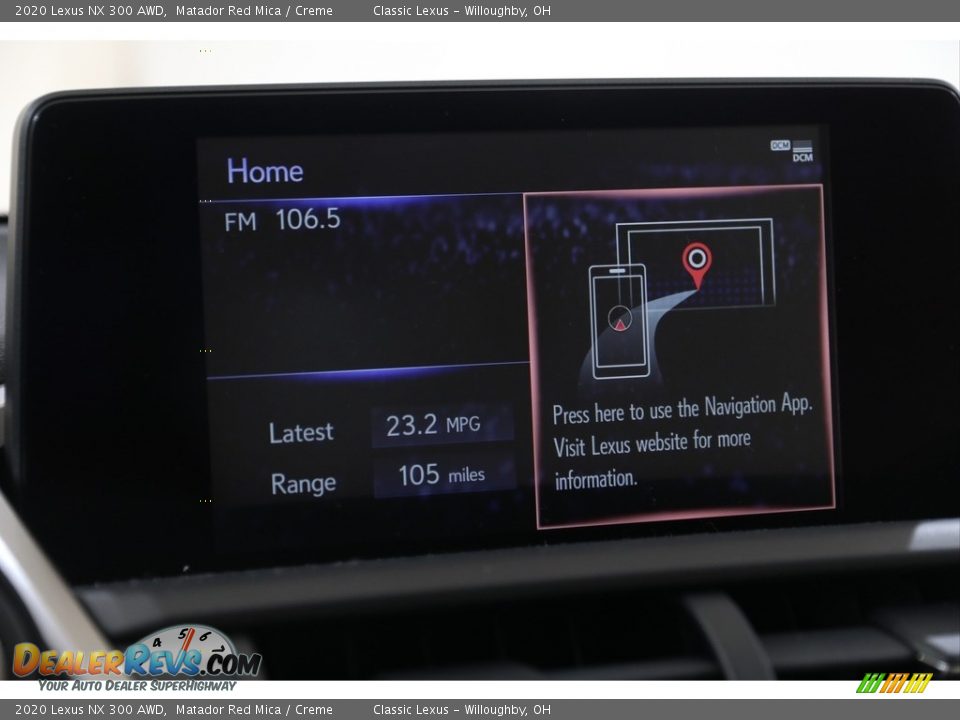 2020 Lexus NX 300 AWD Matador Red Mica / Creme Photo #11