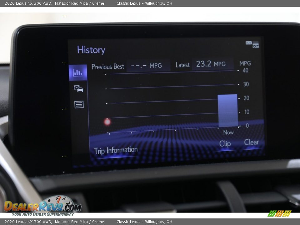 2020 Lexus NX 300 AWD Matador Red Mica / Creme Photo #15