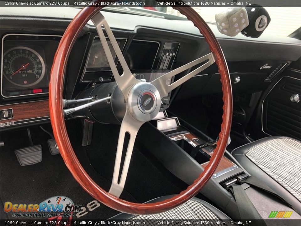 1969 Chevrolet Camaro Z28 Coupe Steering Wheel Photo #9
