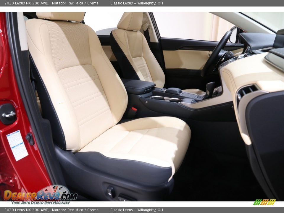 2020 Lexus NX 300 AWD Matador Red Mica / Creme Photo #21