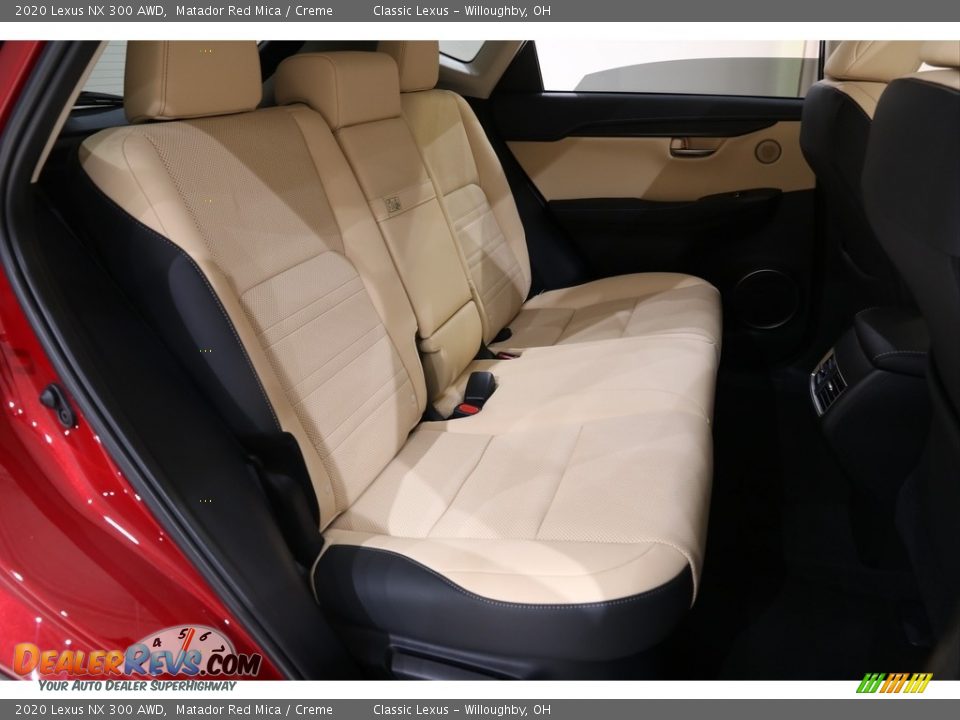2020 Lexus NX 300 AWD Matador Red Mica / Creme Photo #22