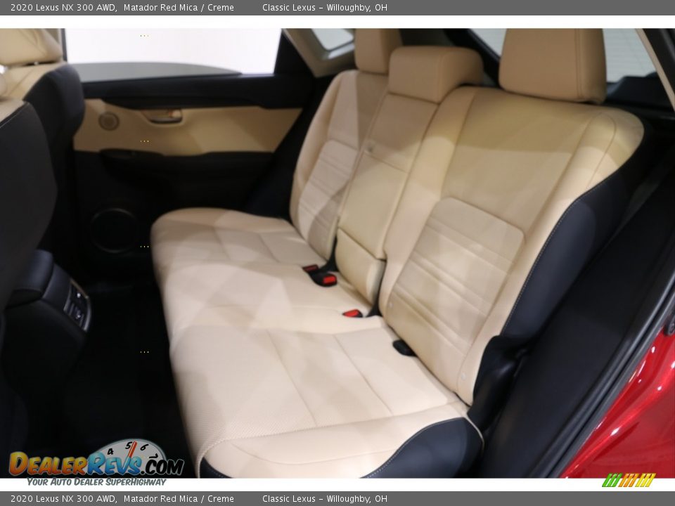 2020 Lexus NX 300 AWD Matador Red Mica / Creme Photo #23
