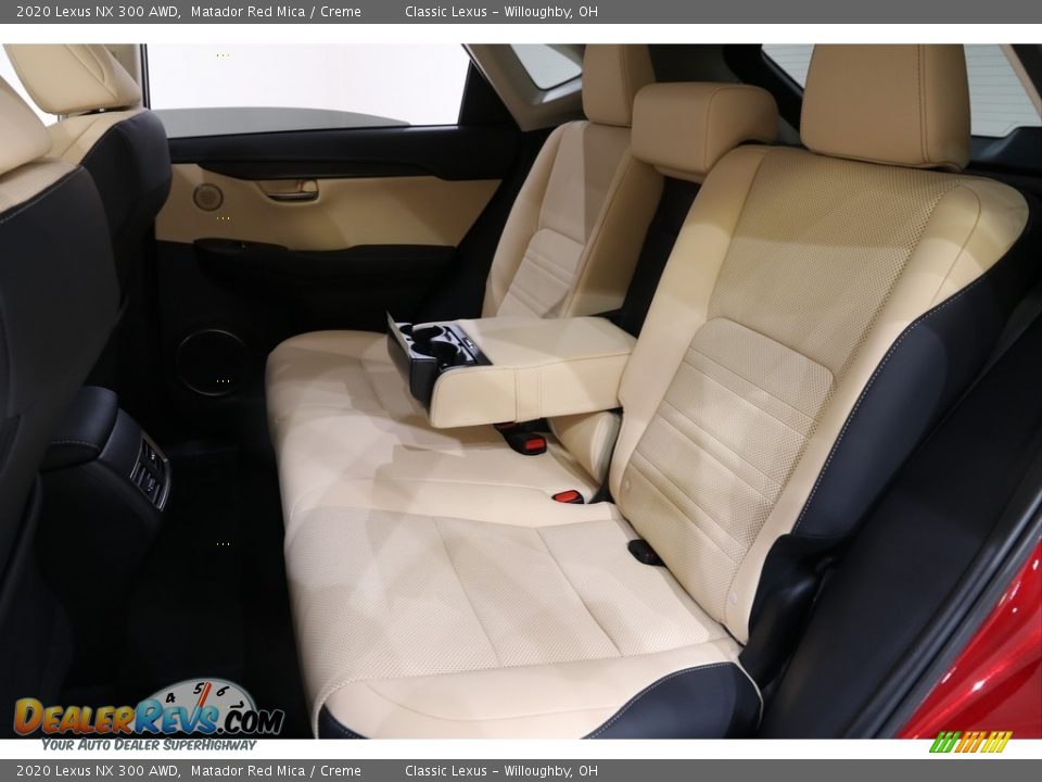 2020 Lexus NX 300 AWD Matador Red Mica / Creme Photo #24