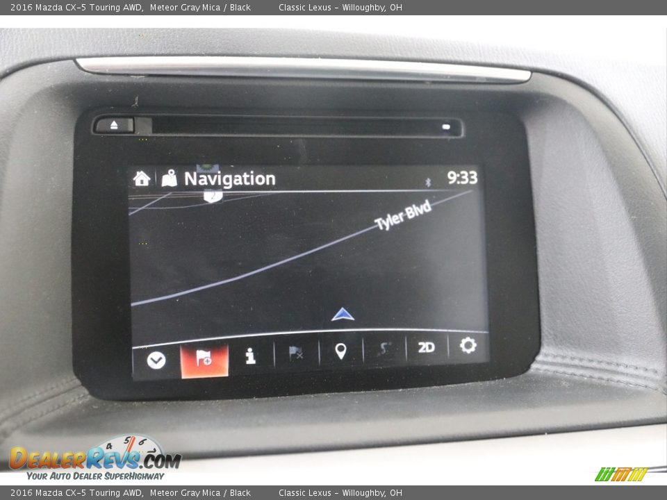 2016 Mazda CX-5 Touring AWD Meteor Gray Mica / Black Photo #4