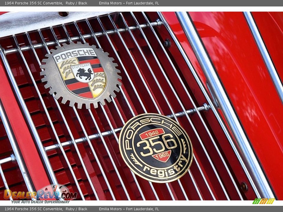 1964 Porsche 356 SC Convertible Logo Photo #50